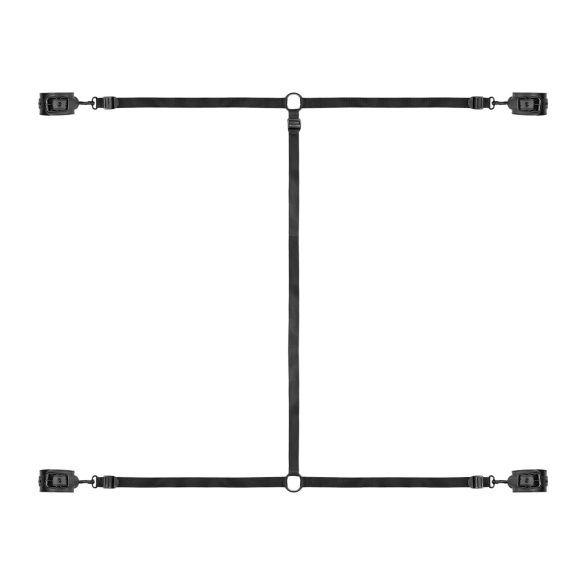 Bedroom Fantasies - Bettfesselset (schwarz)