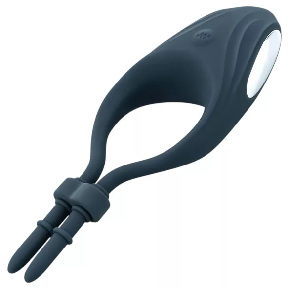 Boners - Einstellbarer Vibrationspenisring (blau)