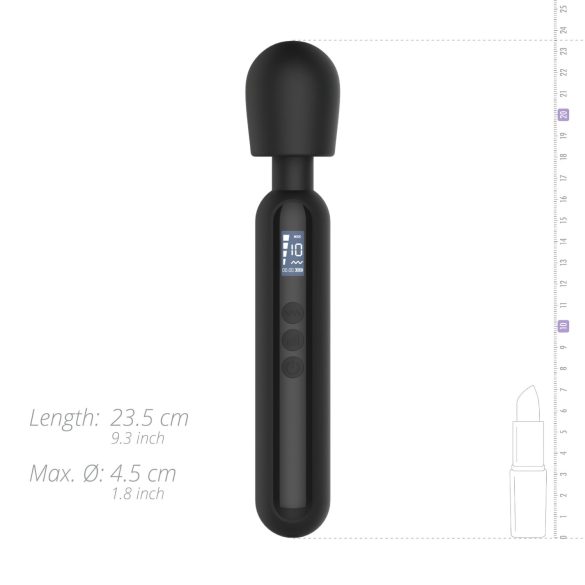 BLAQ - digitaler Massagevibrator (schwarz)