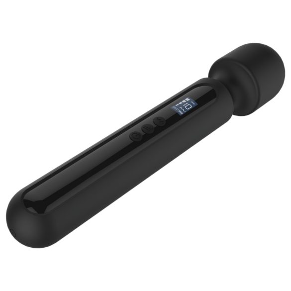 BLAQ - großer digitaler Massage-Vibrator (schwarz)