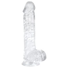 EasyToys - Hoden Dildo - 13,5cm (transparent)