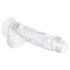 EasyToys - Hoden Dildo - 13,5cm (transparent)