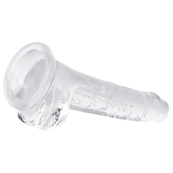 EasyToys - Hoden-Dildo - 17cm (transparent)