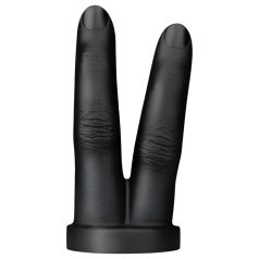 BUTTR Victory - Doppel-Finger Anal-Dildo (schwarz)