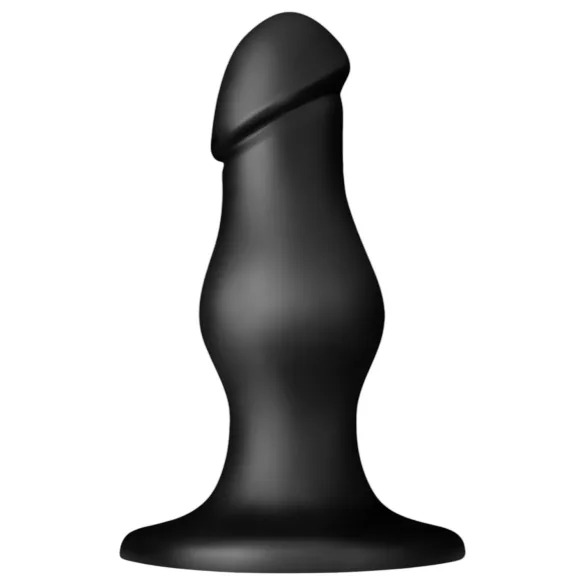 BUTTR FIM-92 - Saugnapf Anal-Dildo (schwarz)