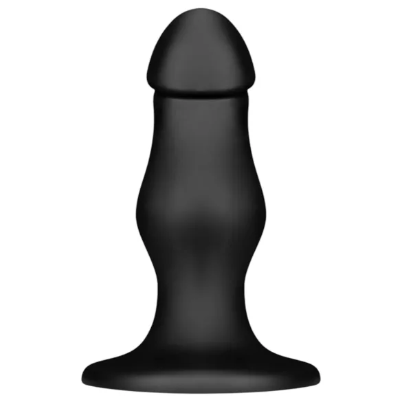 BUTTR FIM-92 - Saugnapf Anal-Dildo (schwarz)