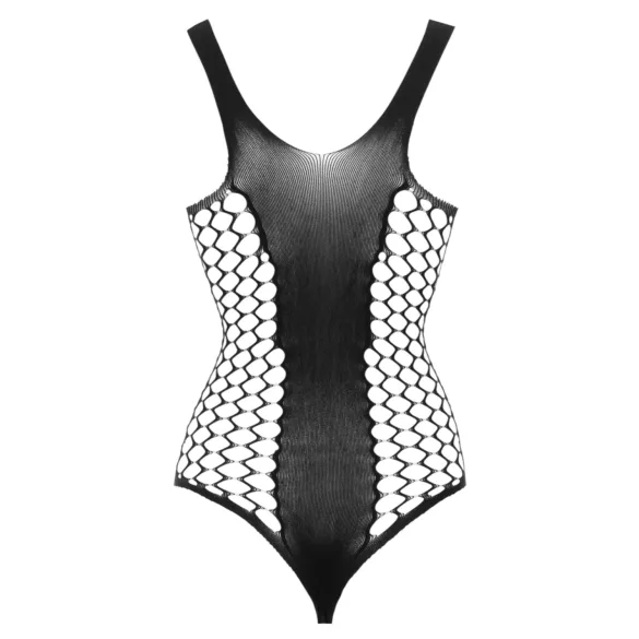 Christine - offener Body (schwarz) - S-L