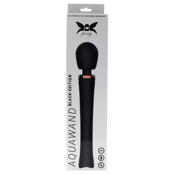 Pixey Aquawand - wasserdichter Massagevibrator (schwarz)