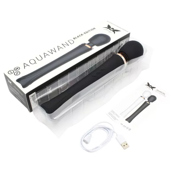 Pixey Aquawand - wasserdichter Massagevibrator (schwarz)