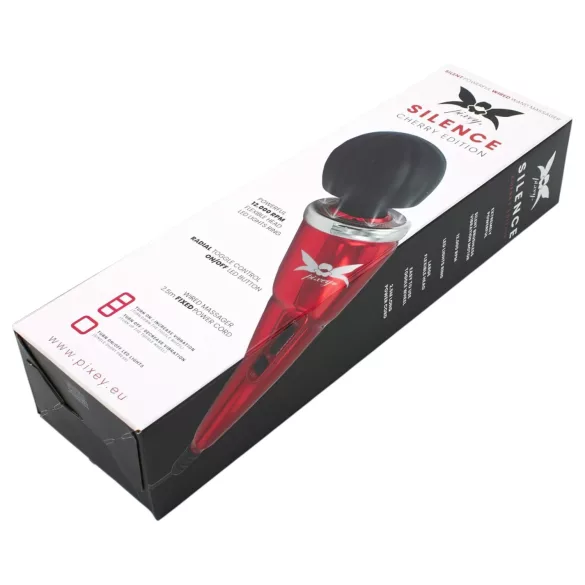 Pixey Silence - leiser Massagevibrator (rot)