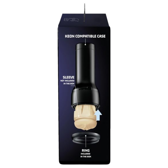Kiiroo Keon - Ersatzhülle ohne Manschette (schwarz)