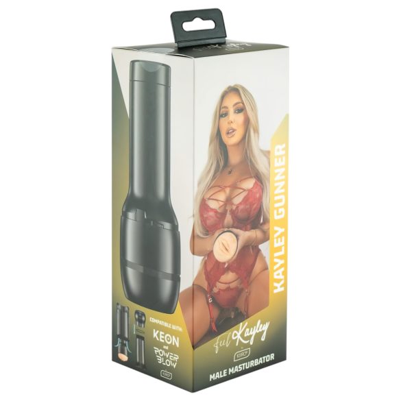 Kiiroo Kayley Gunner - Masturbator - PowerBlow kompatibel (natur)