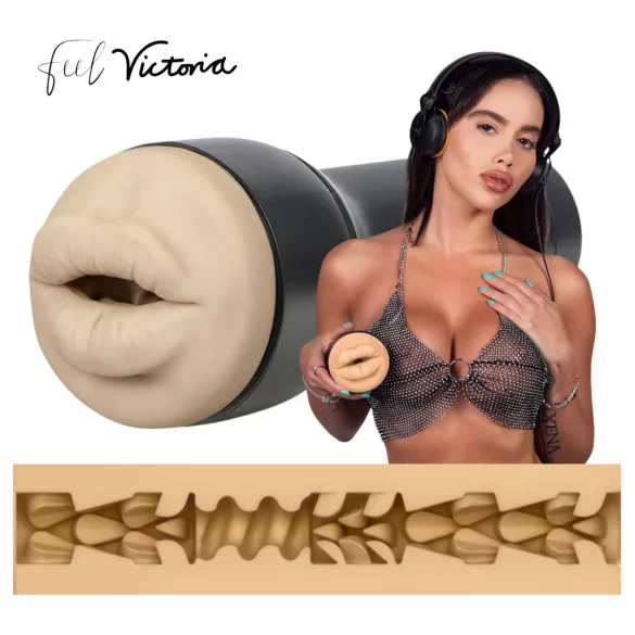 Kiiroo Victoria June - Mundöffnung - PowerBlow kompatibel (Natur)