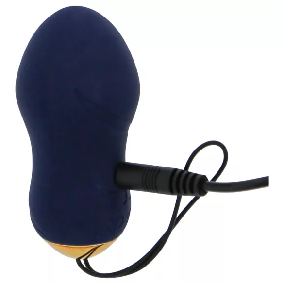 Goddess - tragbares Vibro-Ei mit Fernbedienung (dunkelblau)