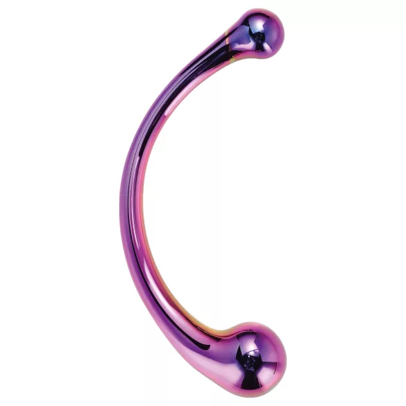 Dreamtoys - Glas-Massagestab Dildo (Lila)