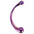 Dreamtoys - Glas-Massagestab Dildo (Lila)