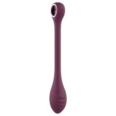 Glam - Akku, wasserdichter formbarer G-Punkt Vibrator (lila)