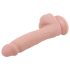 Mr. Dixx 7.6 - Saugfuß Dildo mit Hoden - Natur (19,5 cm)