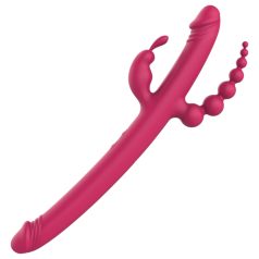 Dreamtoys Akku Vibe - 4-fach Vibrator (pink)