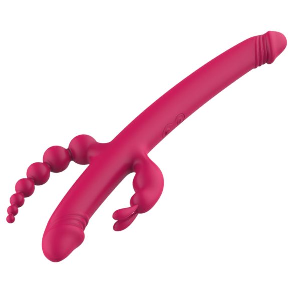 Dreamtoys Akku Vibe - 4-fach Vibrator (pink)