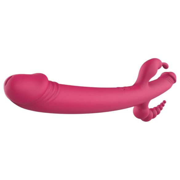 Dreamtoys Akku Vibe - 4-fach Vibrator (pink)