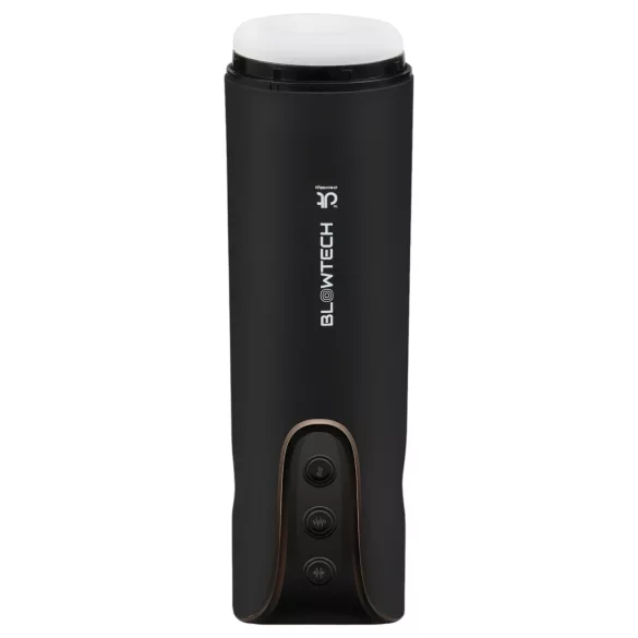 Dreamtoys Blowtech Fester Griff - vibrierender Masturbator (schwarz)
