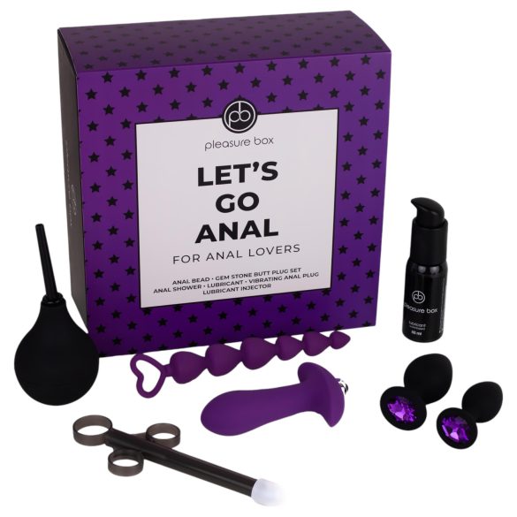 Pleasure Box Let's Go Anal - Komplettes Analkit - 7-teilig