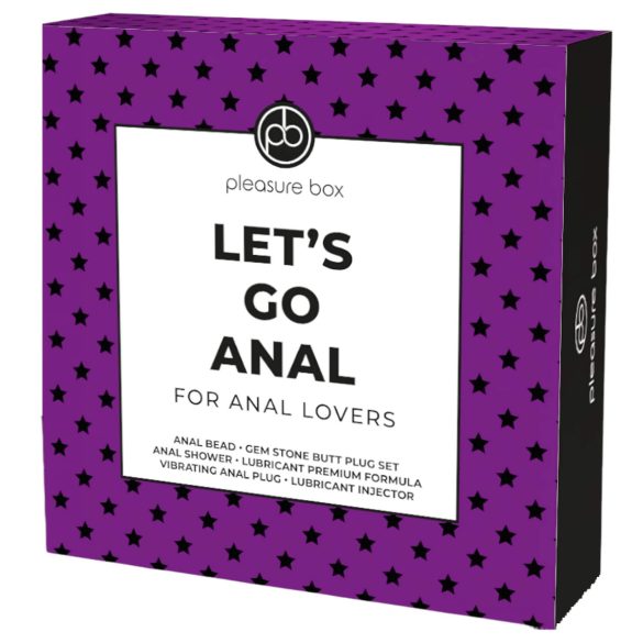 Pleasure Box Let's Go Anal - Komplettes Analkit - 7-teilig