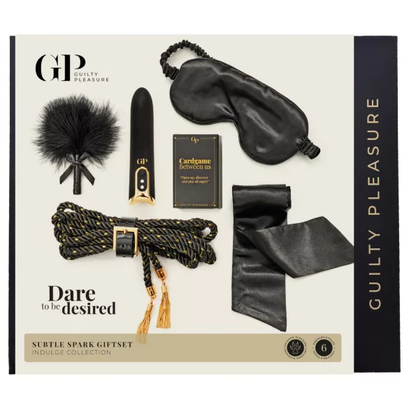 Guilty Pleasure Indulge - BDSM Einsteiger-Geschenkset (schwarz)