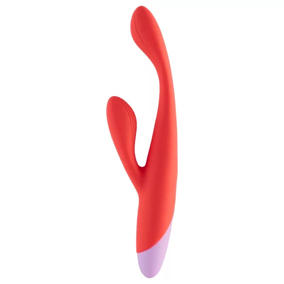 Dreamtoys Love Signal - G-Punkt-Vibrator mit Klitorisarm (rot)