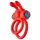 Dreamtoys Love Signal - vibrierender Penisring (rot)