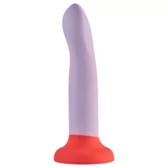   Dreamtoys Love Signal - zweifarbiges Silikon-Dildo groß (lila)