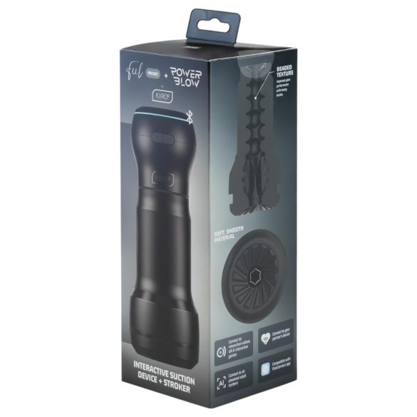 Kiiroo PowerBlow + Feel Pocket Masturbator (schwarz)