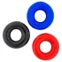 Kiotos Max-Stretch - dehnbares Penisring-Set (schwarz/rot/blau)