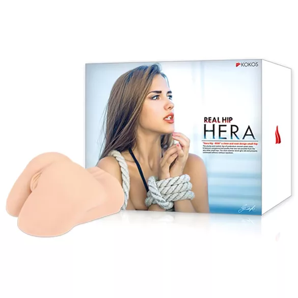 Kokos Hera - lebensechter Torso mit Kunstvagina und Po (hautfarben)