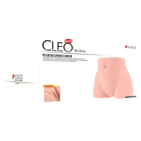 Kokos Cleo - lebensechter Torso-Masturbator (natur)