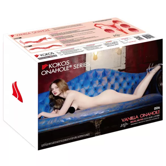 Kokos 004 - Lebensechter Torso-Masturbator (Natur)