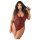 Allure - Leopardenmuster Body (Rot)