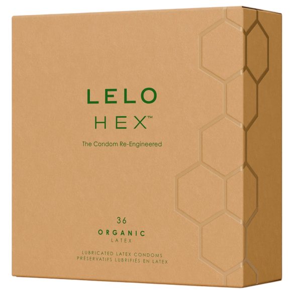 LELO Hex Organic - Potenzkondome (36 Stk.)