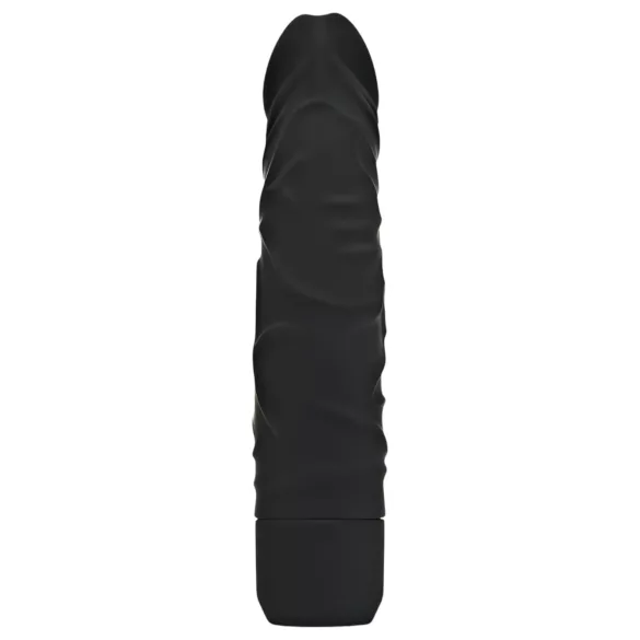 Classic Get Real - lebensechter Silikonvibrator (schwarz)