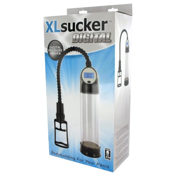 XLSUCKER - Digitale Potenz- und Penispumpe (Transparent)