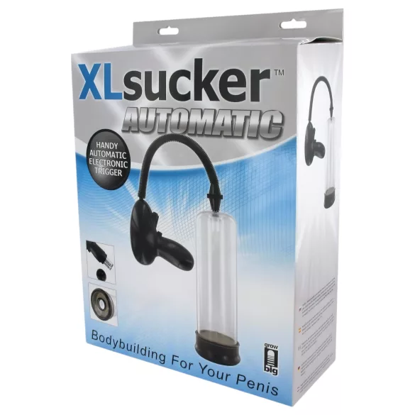 XLSUCKER - Automatische Potenz- & Penispumpe (Transparent)