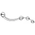 Njoy Fun Wand - Metall Anal- & G-Punkt Dildo (Silber)