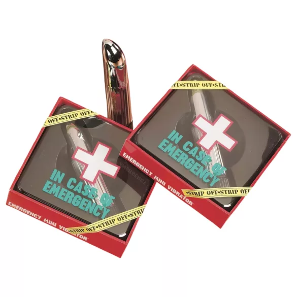 Im Notfall öffnen - Stabvibrator (silber)