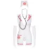 Obsessive Emergency - Krankenschwester-Outfit - Weiß (S/M)