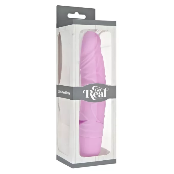 Classic Get Real - lebensechter Silikon-Vibrator (pink)