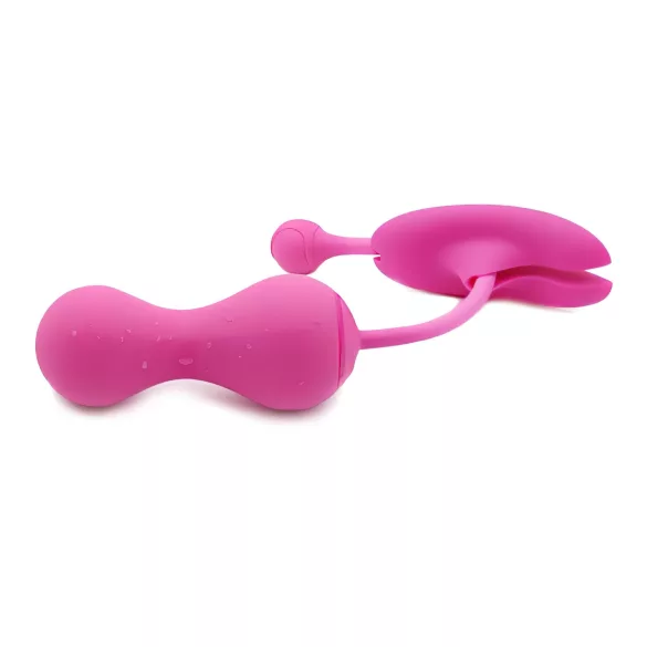 Magic Motion Kegel Master - App-gesteuerte vibrierende Liebeskugel (Pink)