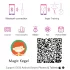 Magic Motion Kegel Master - App-gesteuerte vibrierende Liebeskugel (Pink)