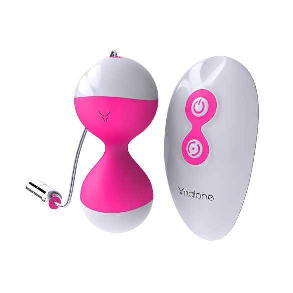 NALONE Miu Miu - Akku Kegelduo mit Fernbedienung (Pink)