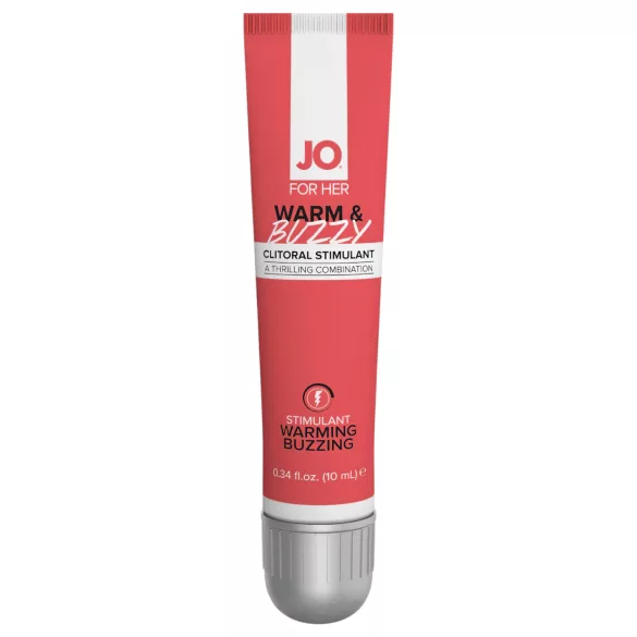 System JO - WARM & BUZZY - klitorisstimulierendes Gel für Frauen (10 ml)